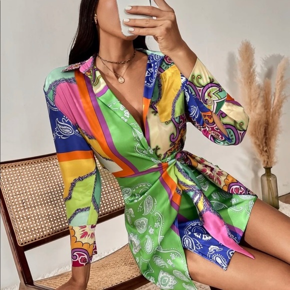 Parsley dress ,M - Picture 2 of 2